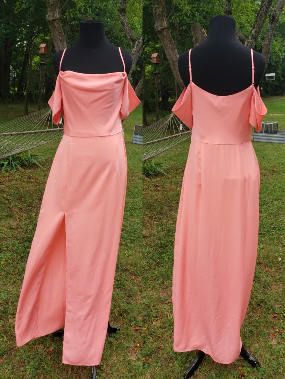 Cold-shoulder NWT Formal Dress